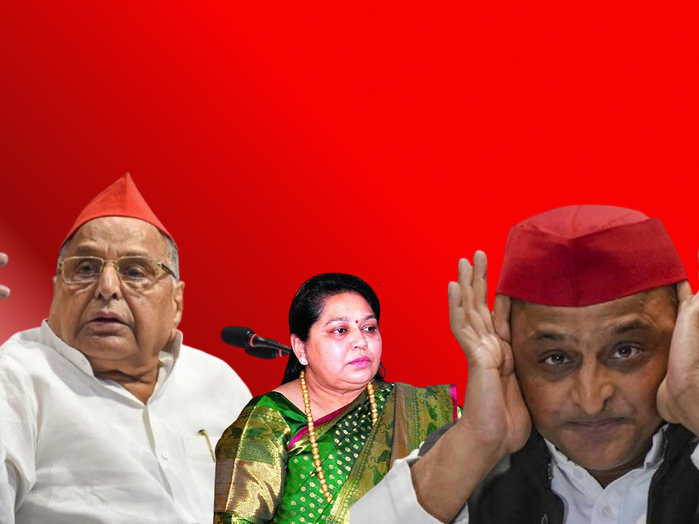 बेटे के लिए सिर दर्द बनी पिता की प्रेम कहानी बनी ; कैसे शुरू हुई मुलायम और साधना गुप्ता की प्रेम कहानी